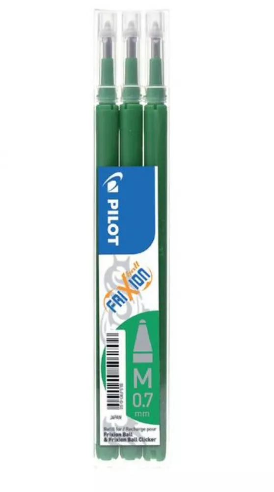 Moyu | Frixion Inktvullingen | 0.7mm | Groen | 3 x 4 stuks