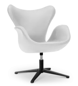 Sean Chair Wit Leer