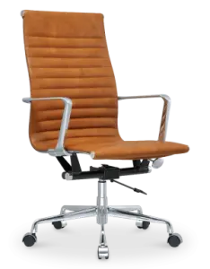 Cavel CD 119 Bureaustoel Cognac Leer
