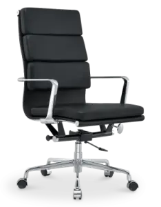 Cavel CD 219 Softpad Bureaustoel Zwart Leer