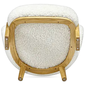 Little Kita Fauteuil Wit | Essen Pootjes