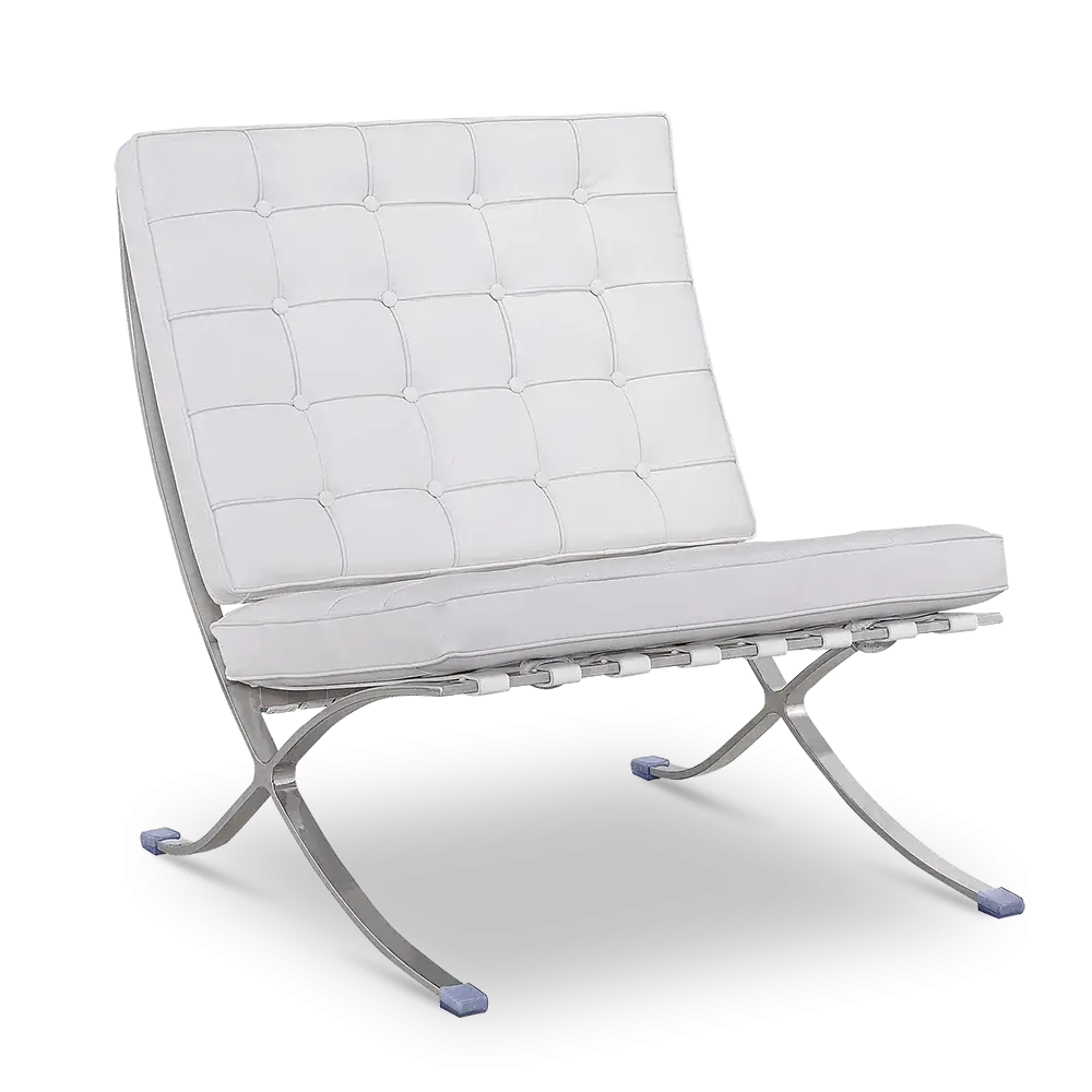 specificaties paviljoen chair xl wit leer 