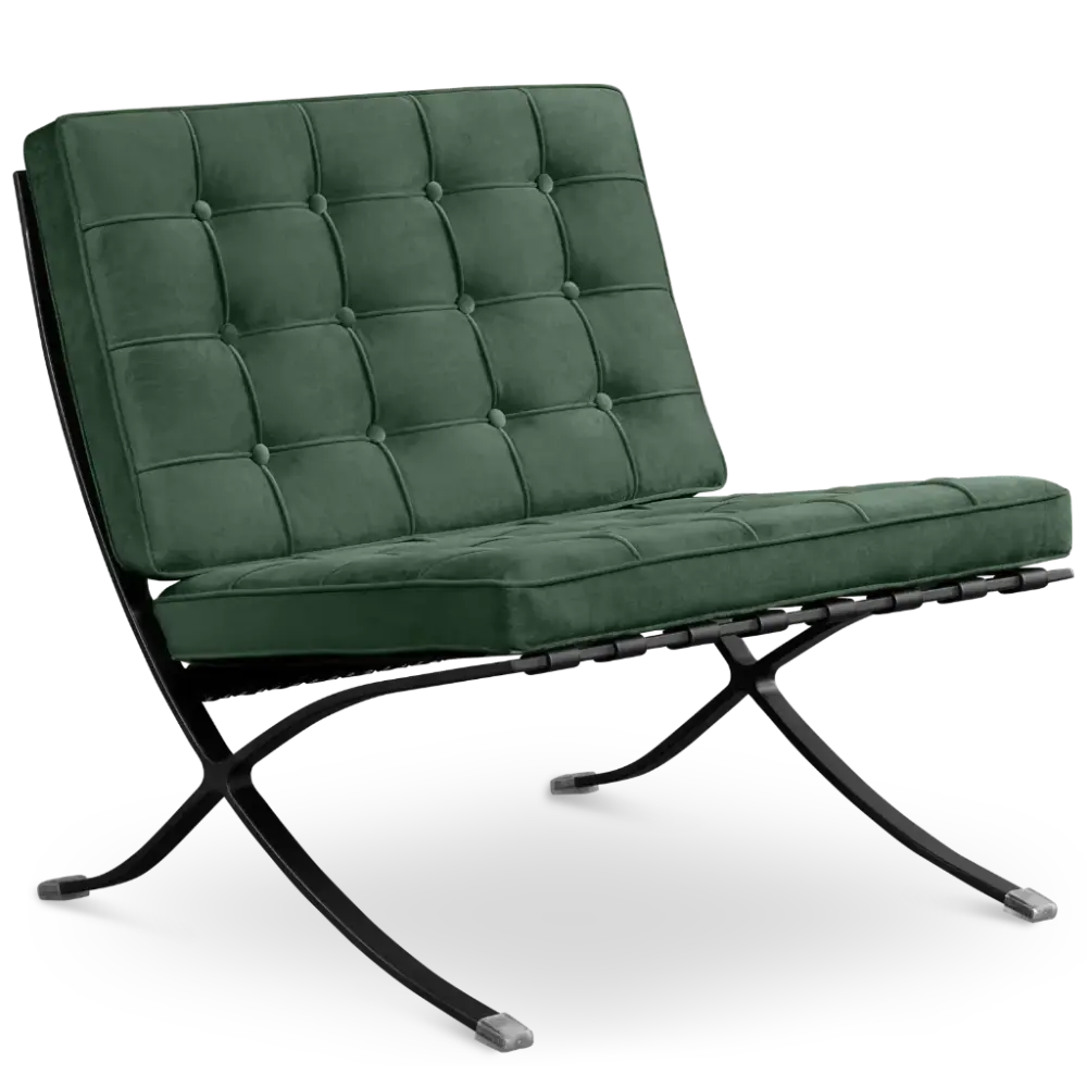 specificaties paviljoen chair groen velvet