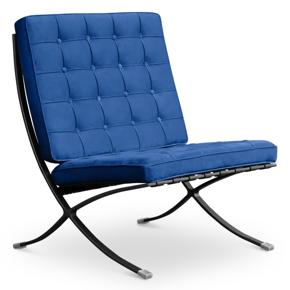 specificaties paviljoen chair blauw xl velvet
