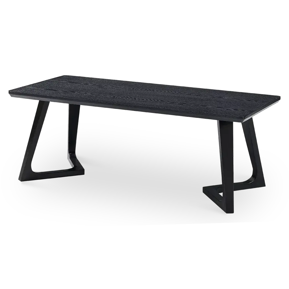 specificaties Jensen salontafel zwarte finish  