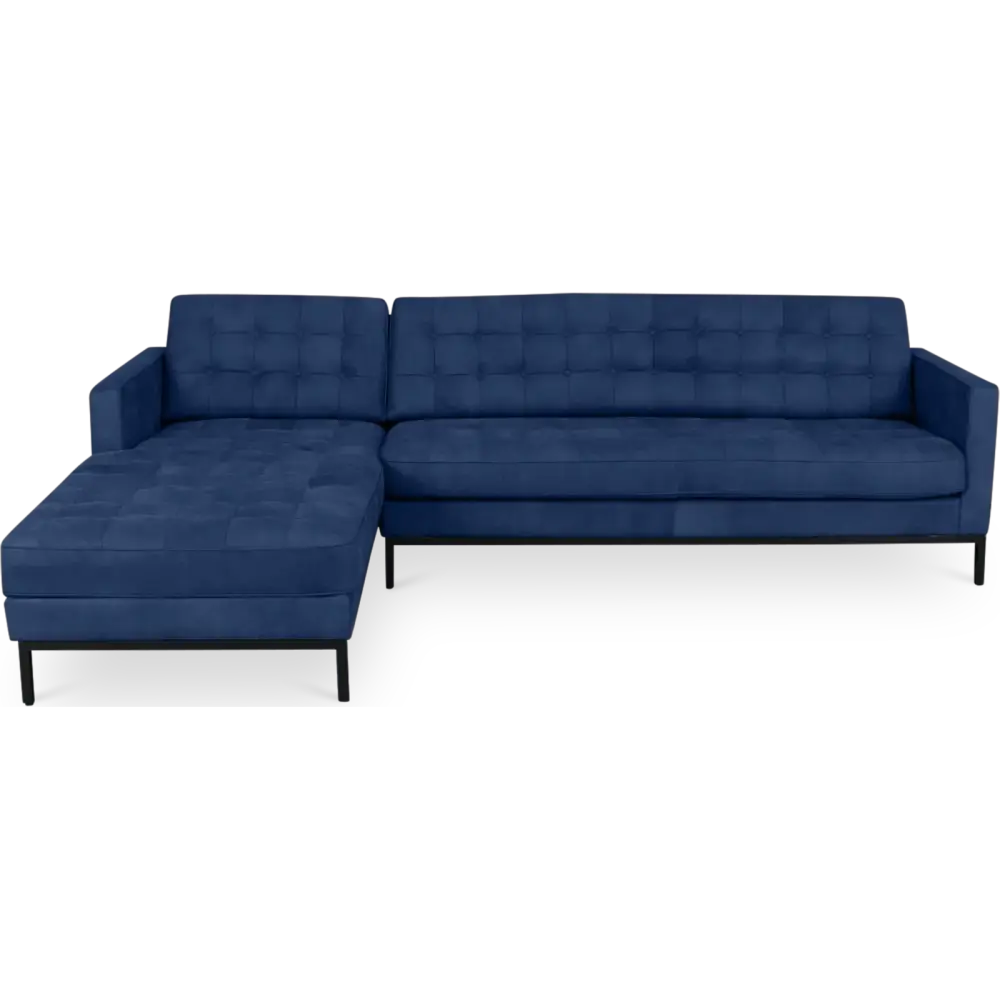 specificaties Italo hoek rechts blauw velvet