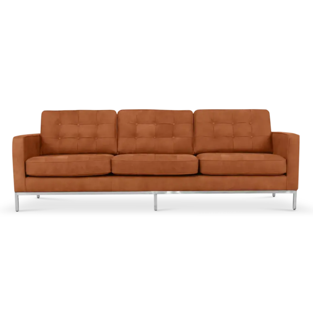 specificaties Italo 3 zits cognac leer
