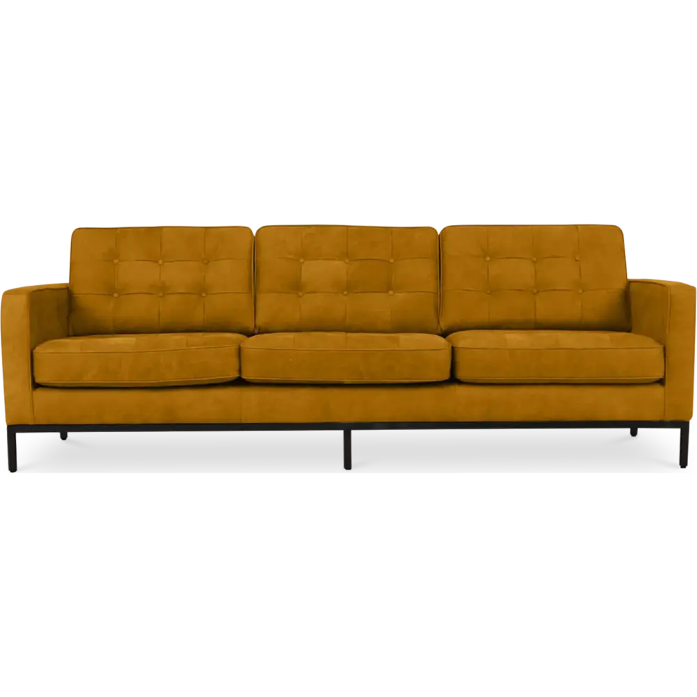 specificaties Italo 3 zits oker velvet