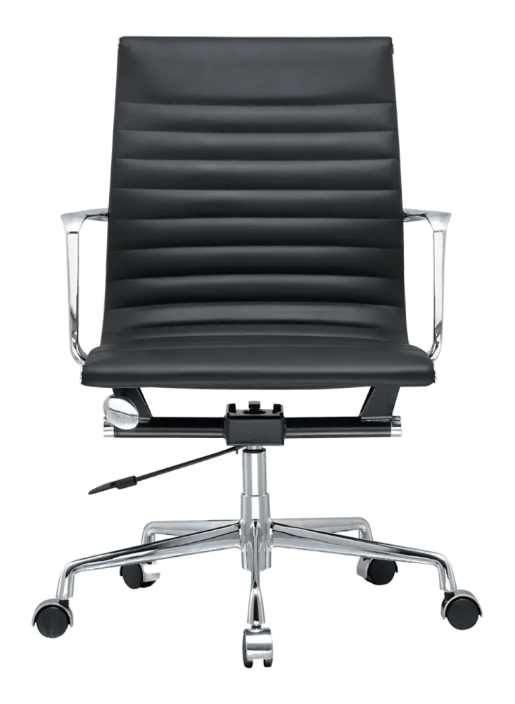 Cavel CD 117 Bureaustoel Zwart Leer