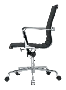 Cavel CD 117 Bureaustoel Zwart Leer