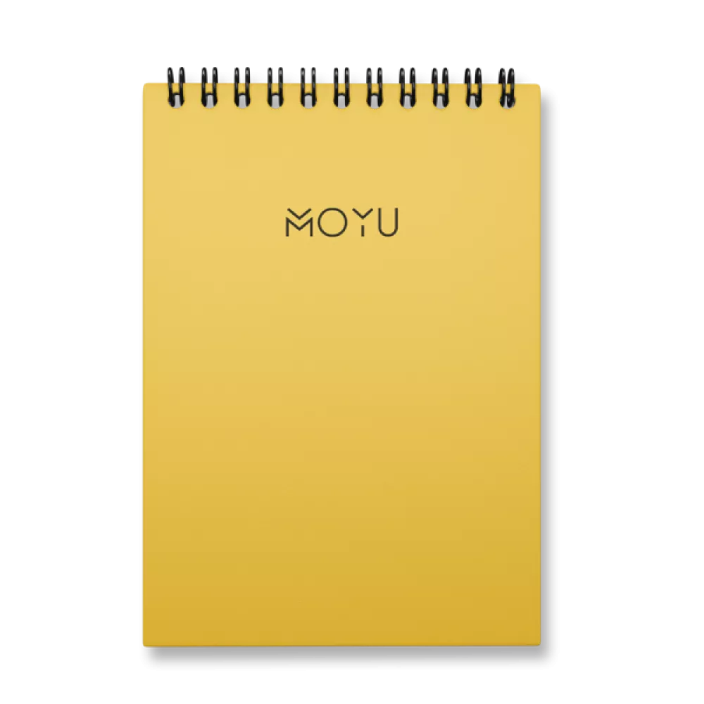 Moyu | A6 | 24 pagina's | Hardcover | Geel