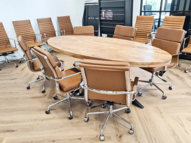 Leren Bureaustoelen