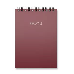 Moyu | A6 | 24 pagina's | Hardcover | Rood