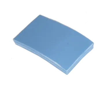 Polypropyleen (Kunststof) Kleurstaal Blauw