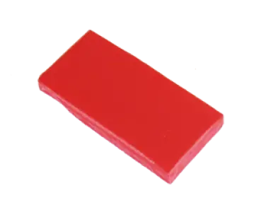 Polypropyleen (Kunststof) Kleurstaal Rood