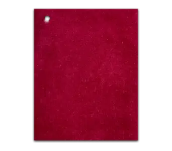 Velvet Kleurstaal Bordeaux Red