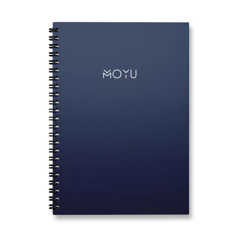 Moyu | A5 | 40 pagina's | Hardcover | Blauw