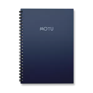 Moyu | A5 | 40 pagina's | Hardcover | Blauw